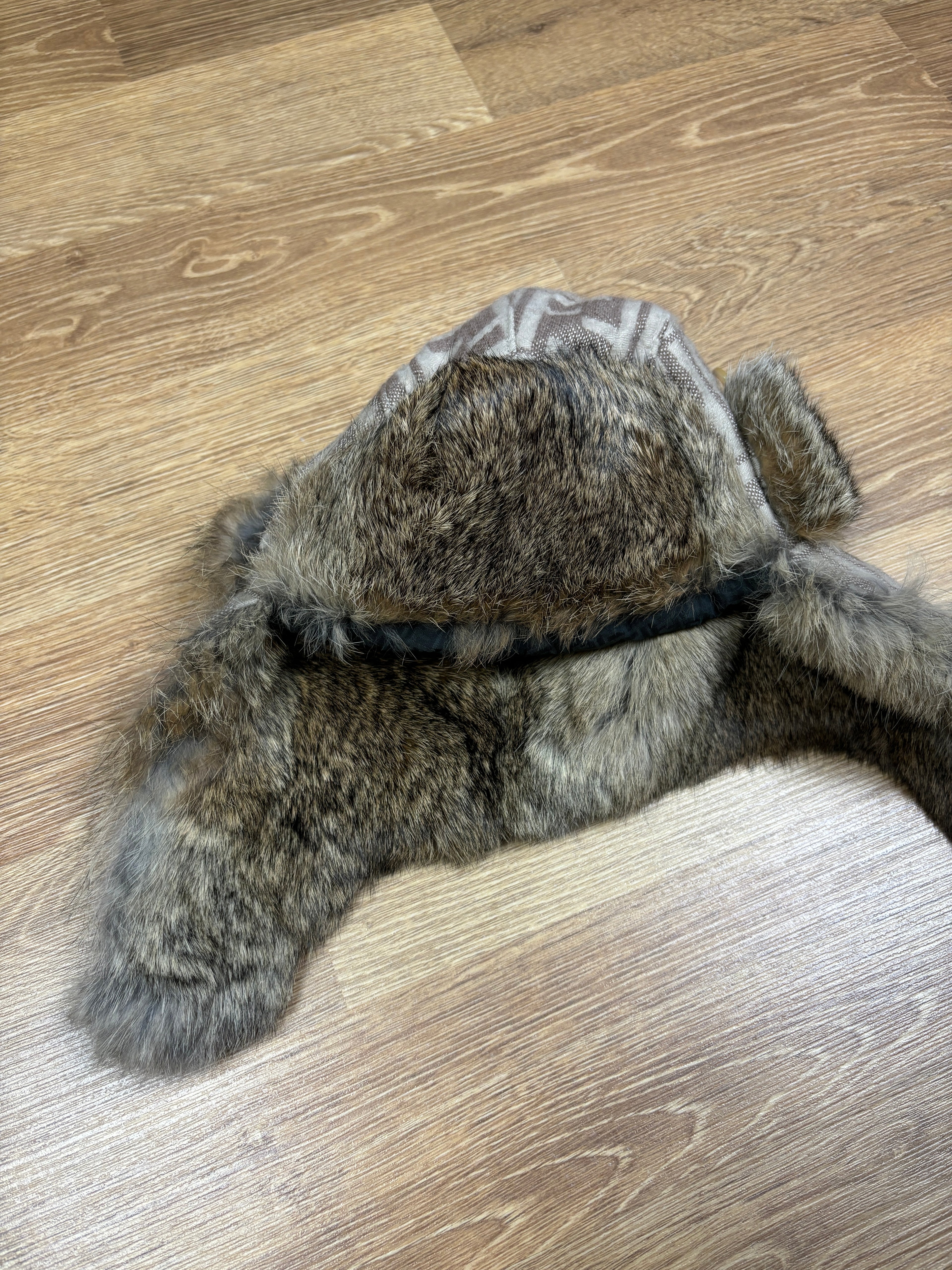 Fendi Zucca Fur Trapper Hat