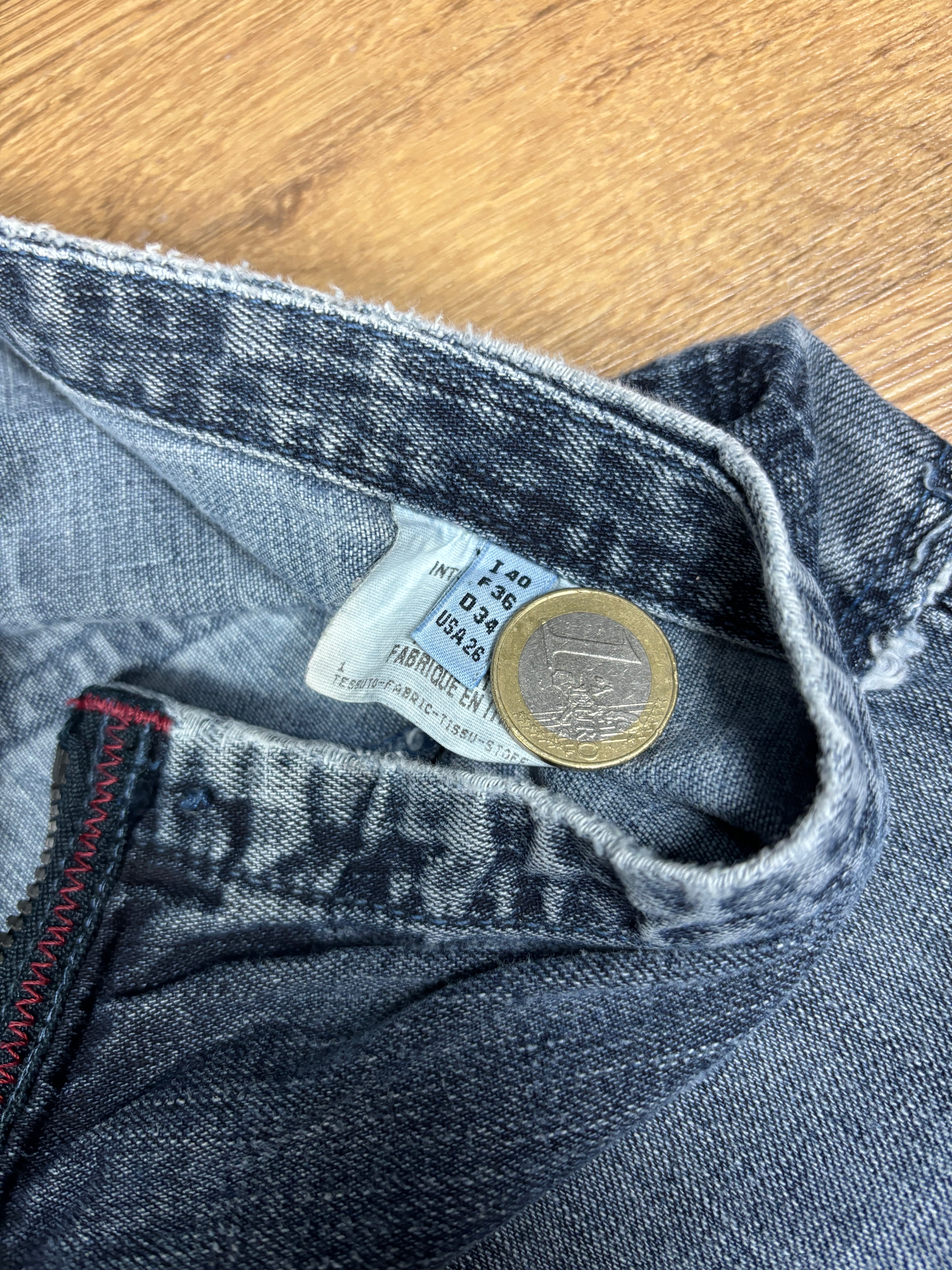 2000s Marithé François Girbaud Panelled Wide Leg Denim