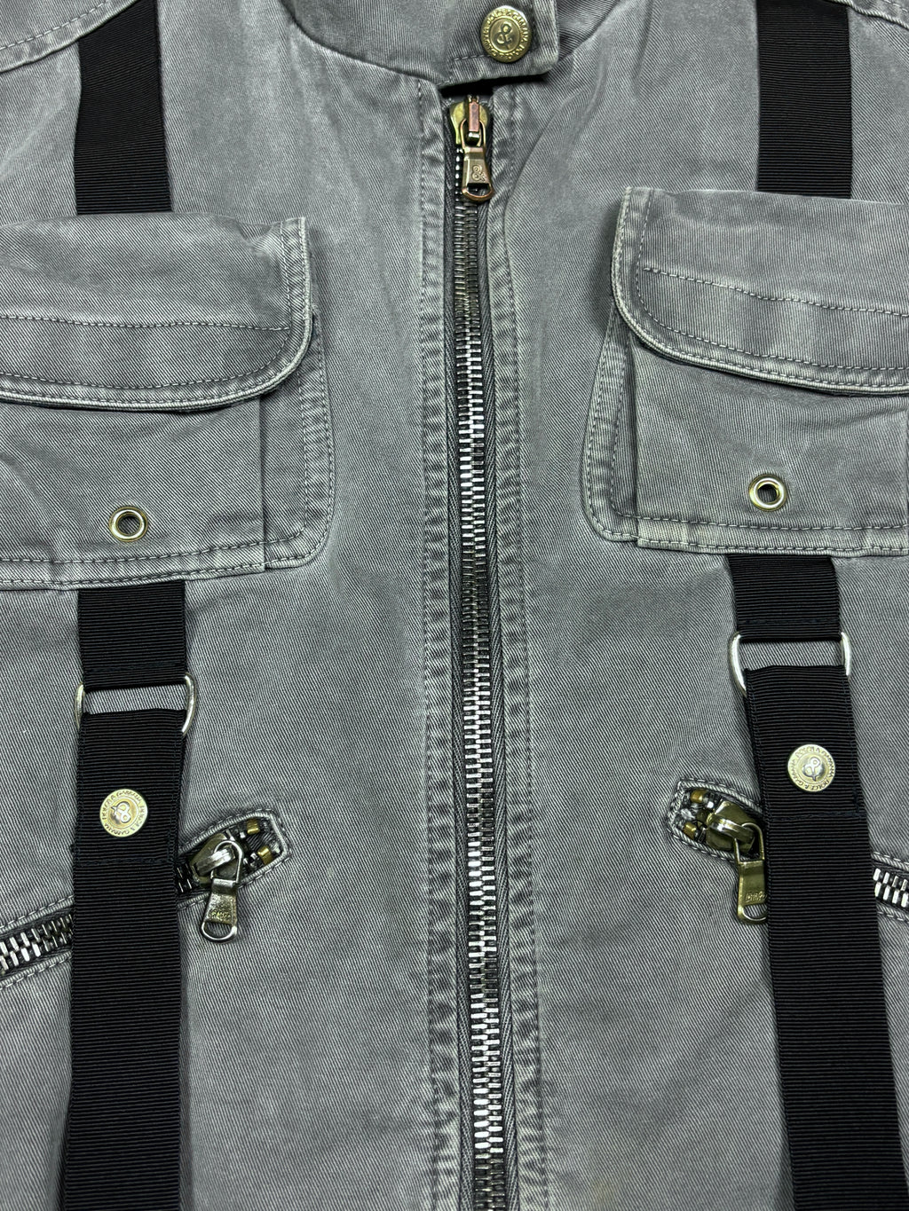 2000s Dolce & Gabbana Bondage Utility Jacket