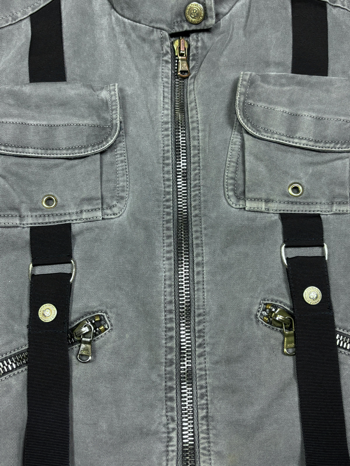 2000s Dolce & Gabbana Bondage Utility Jacket