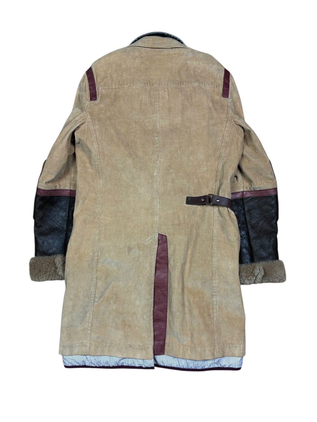 Dsquared2 AW2002 Runway Corduroy Denim Coat