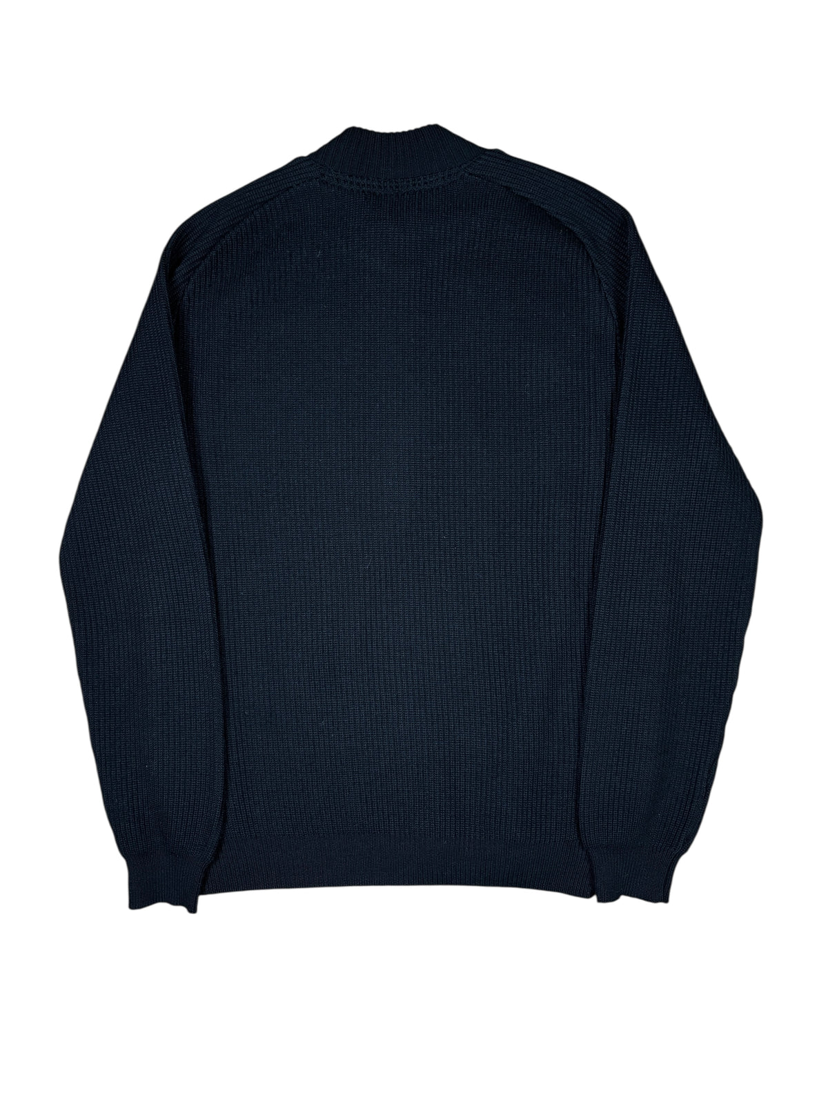2000s Versace Sport Black Zip Knit