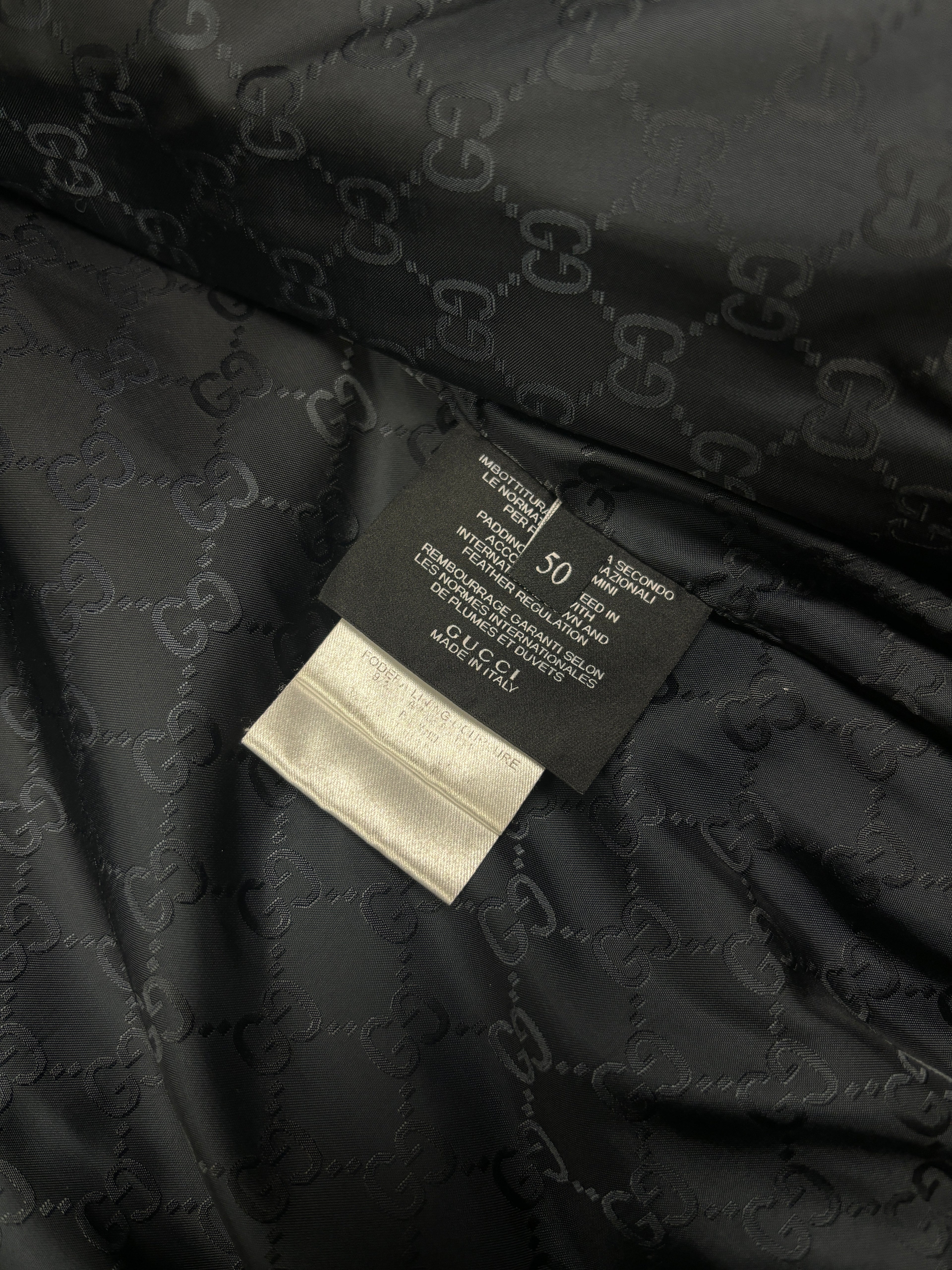 Gucci GG Monogram Lined Puffer Jacket