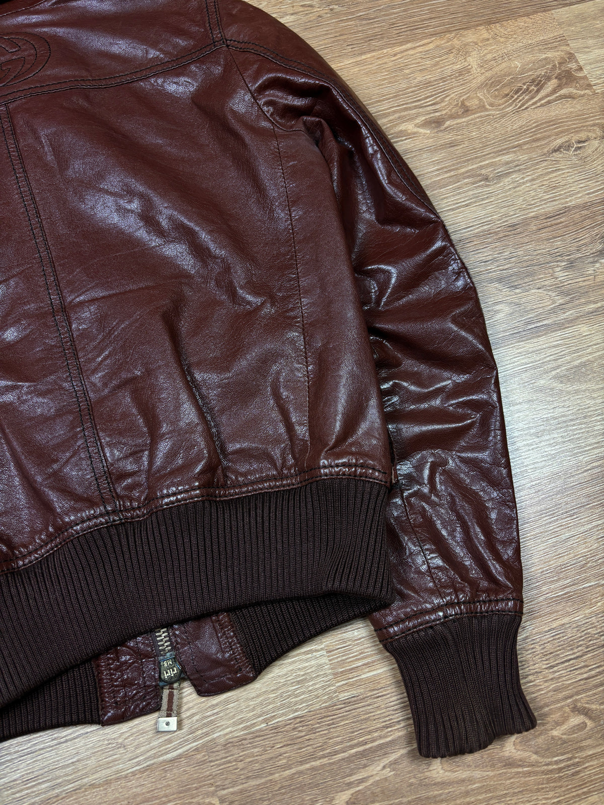 Gucci Frida Giannini Multipocket Leather Jacket