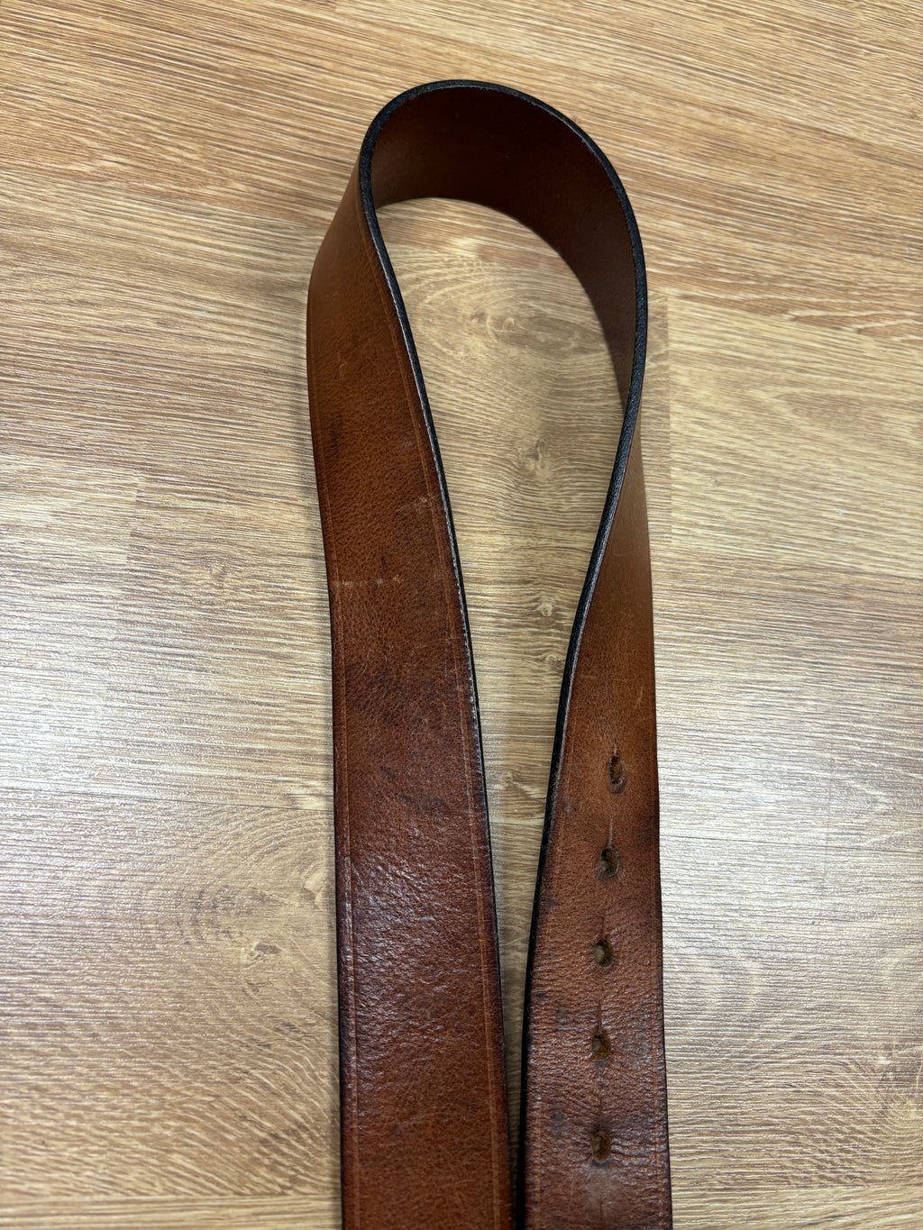 2000s Dsquared2 Renaissance Painting Leather Belt