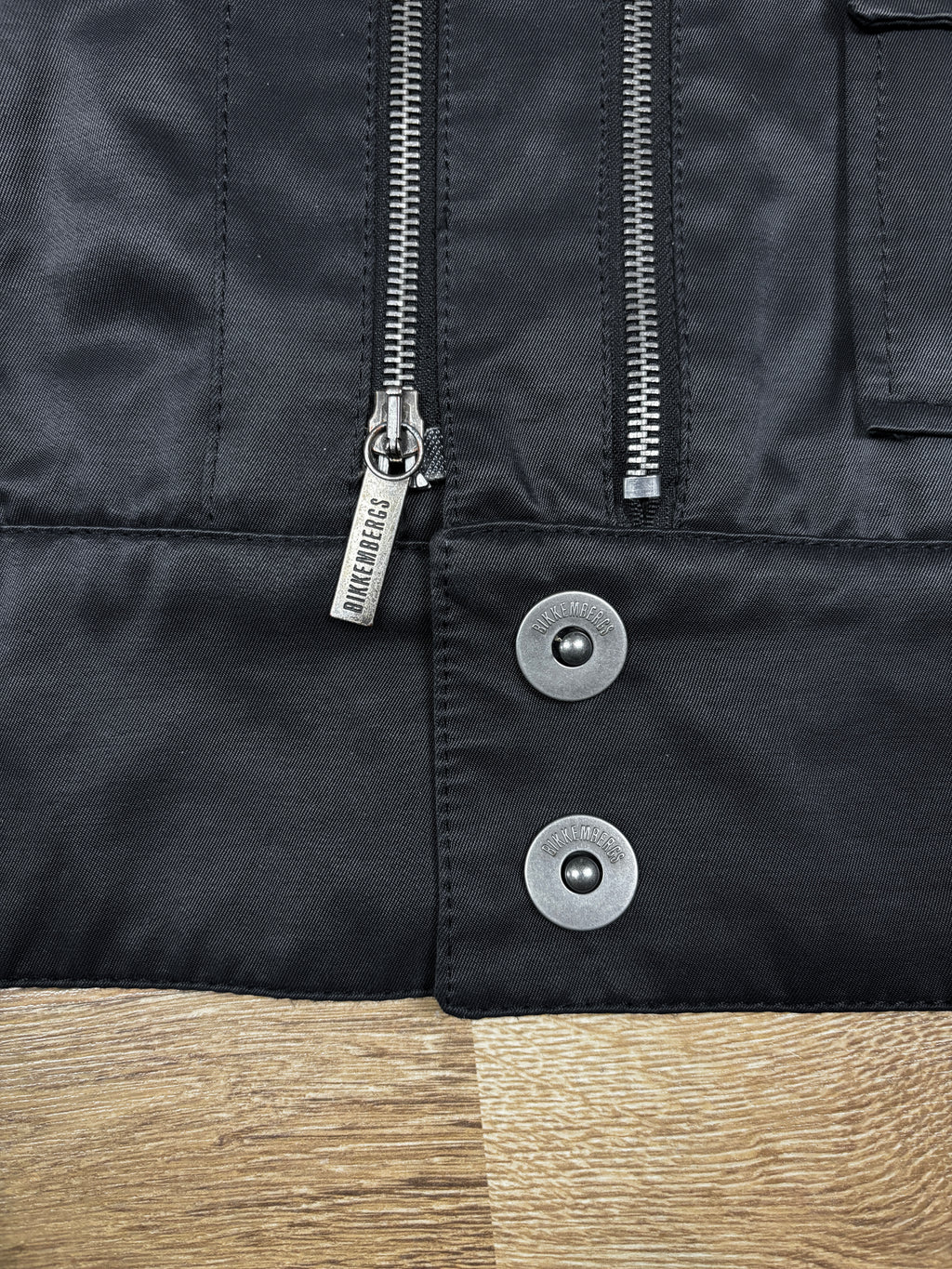 Dirk Bikkembergs Multi-Zip Nylon Bomber Jacket