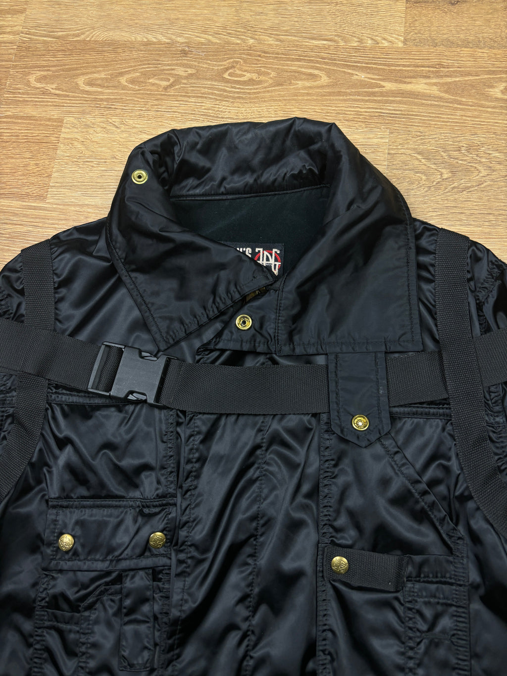 Jean Paul Gaultier AW2003 Tactical Bondage Nylon Jacket