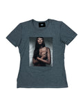 Camiseta gráfica D&G Naomi Campbell de los 2000