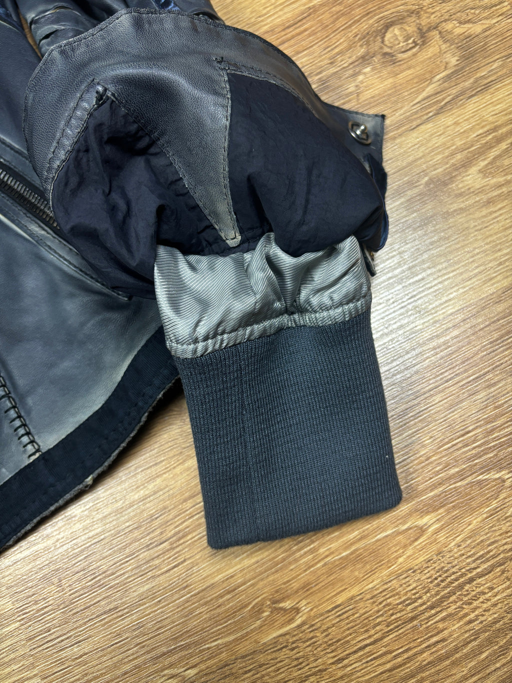 2000s Marithé + François Girbaud Lamb Leather Bondage Strap Jacket