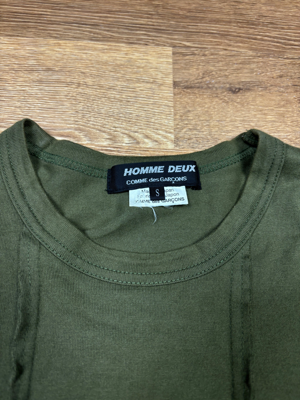 2020 Comme Des Garçons Homme Deux Paneled Longsleeve
