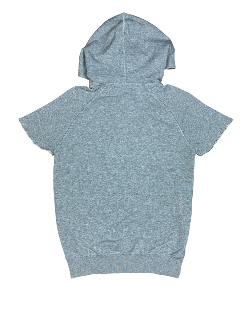 2000s Dsquared2 Grey Logo Sleeveless Hoodie