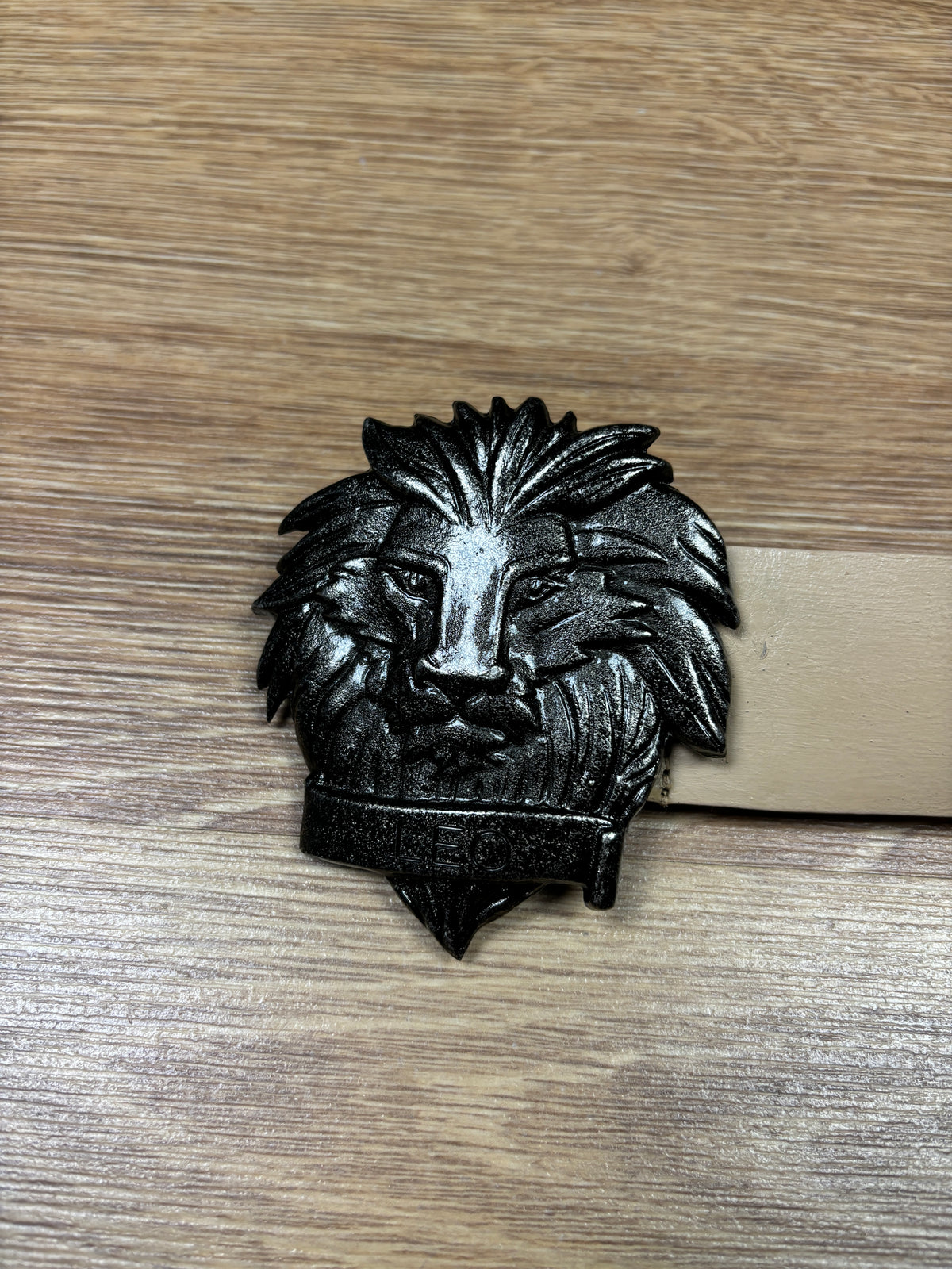 Dolce & Gabbana Lion Buckle Leather Belt