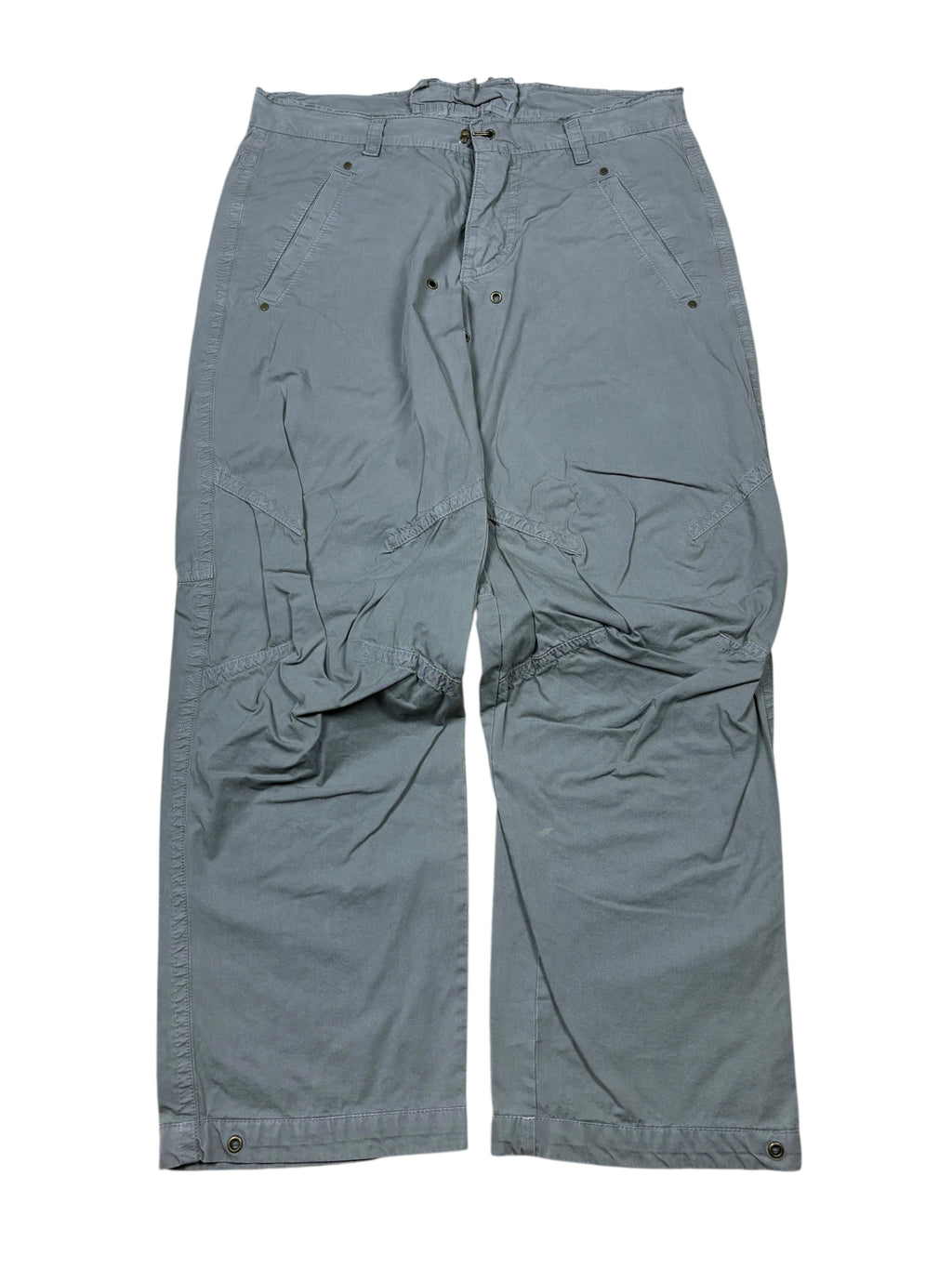 2000s Dsquared2 Grey Cargo Pants