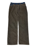 2000s Dolce & Gabbana Corduroy Denim Panel Pants