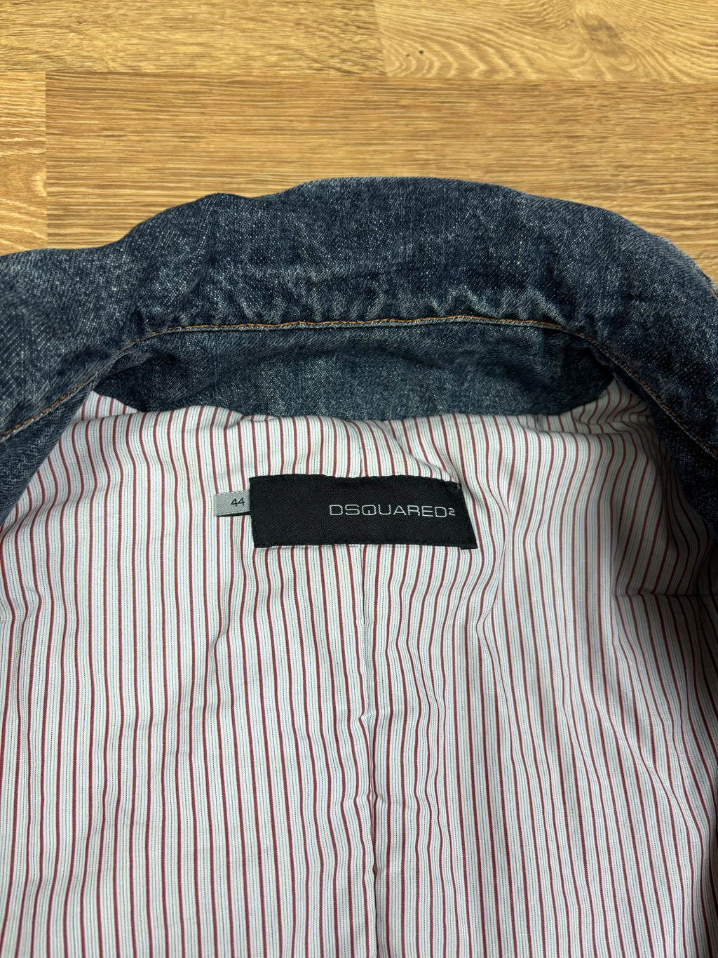 Dsquared2 AW2002 Runway Corduroy Denim Coat