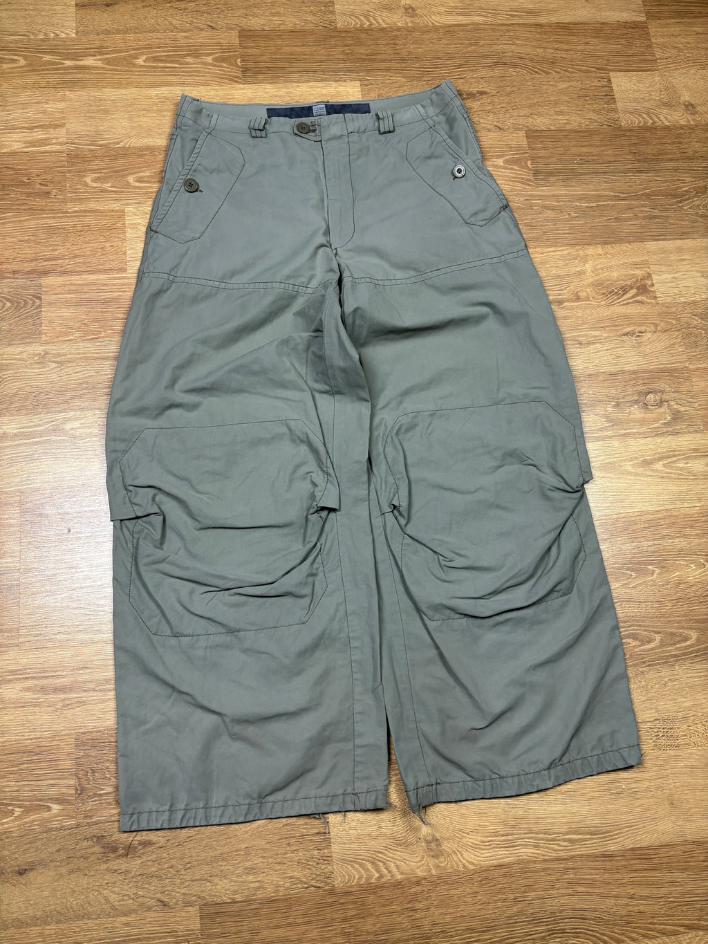 Pantalones cargo anchos Marithé François Girbaud de los 2000