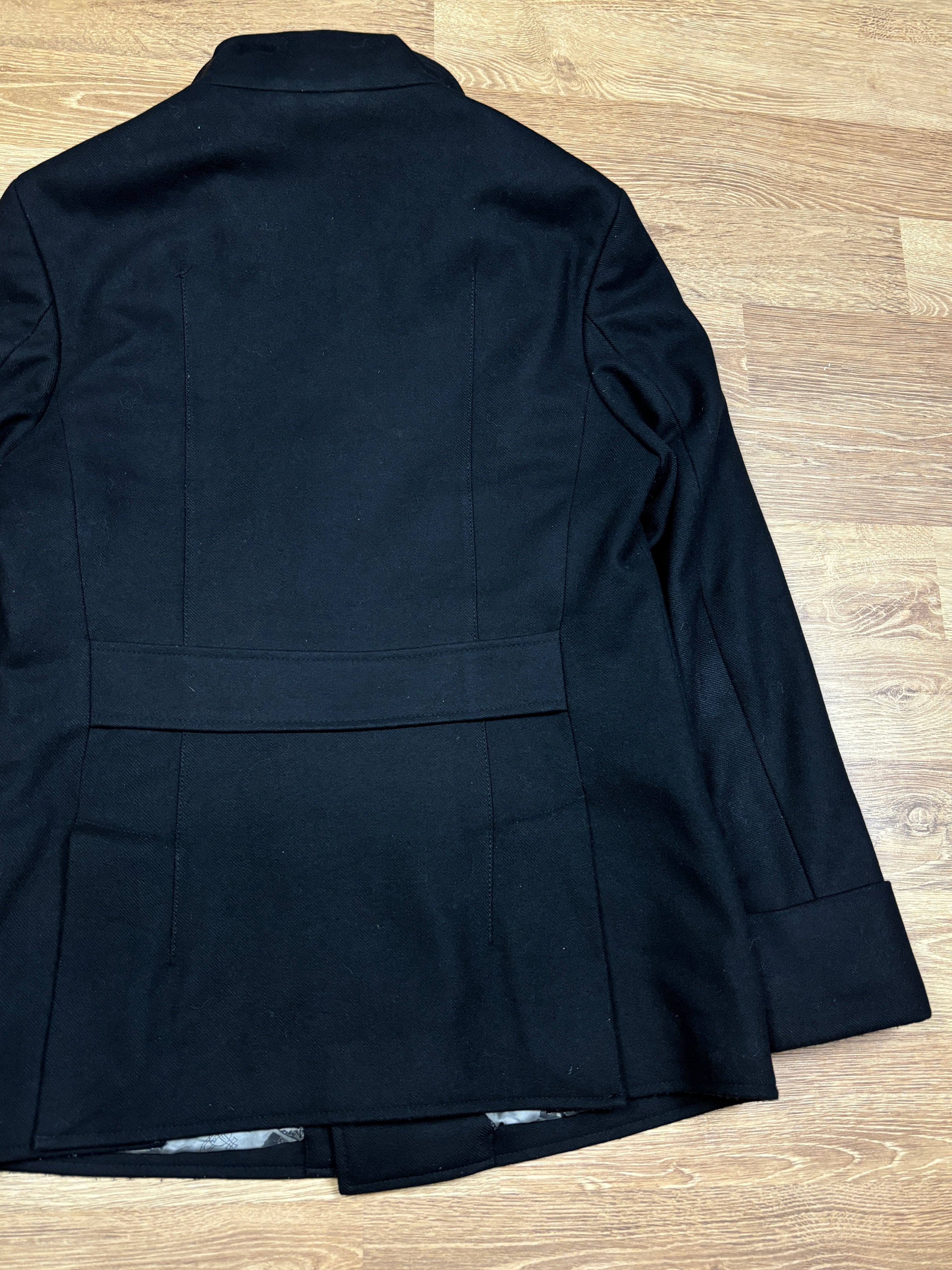 Vivienne Westwood Woolen Double Breasted Strap Coat