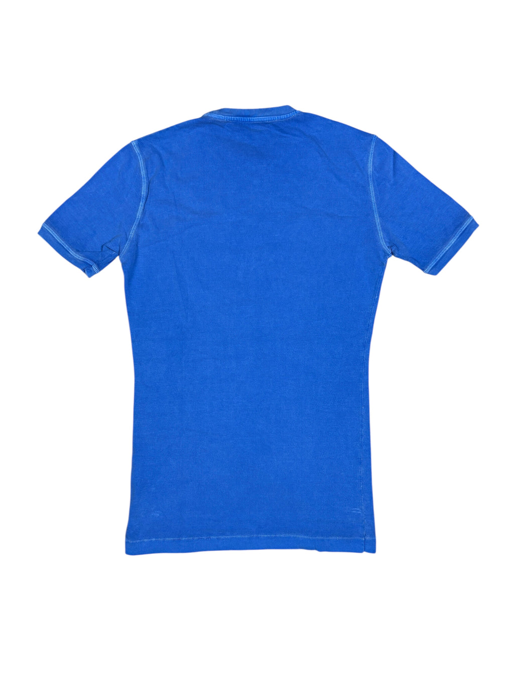 2000s Dsquared2 Blue Graphic T-Shirt