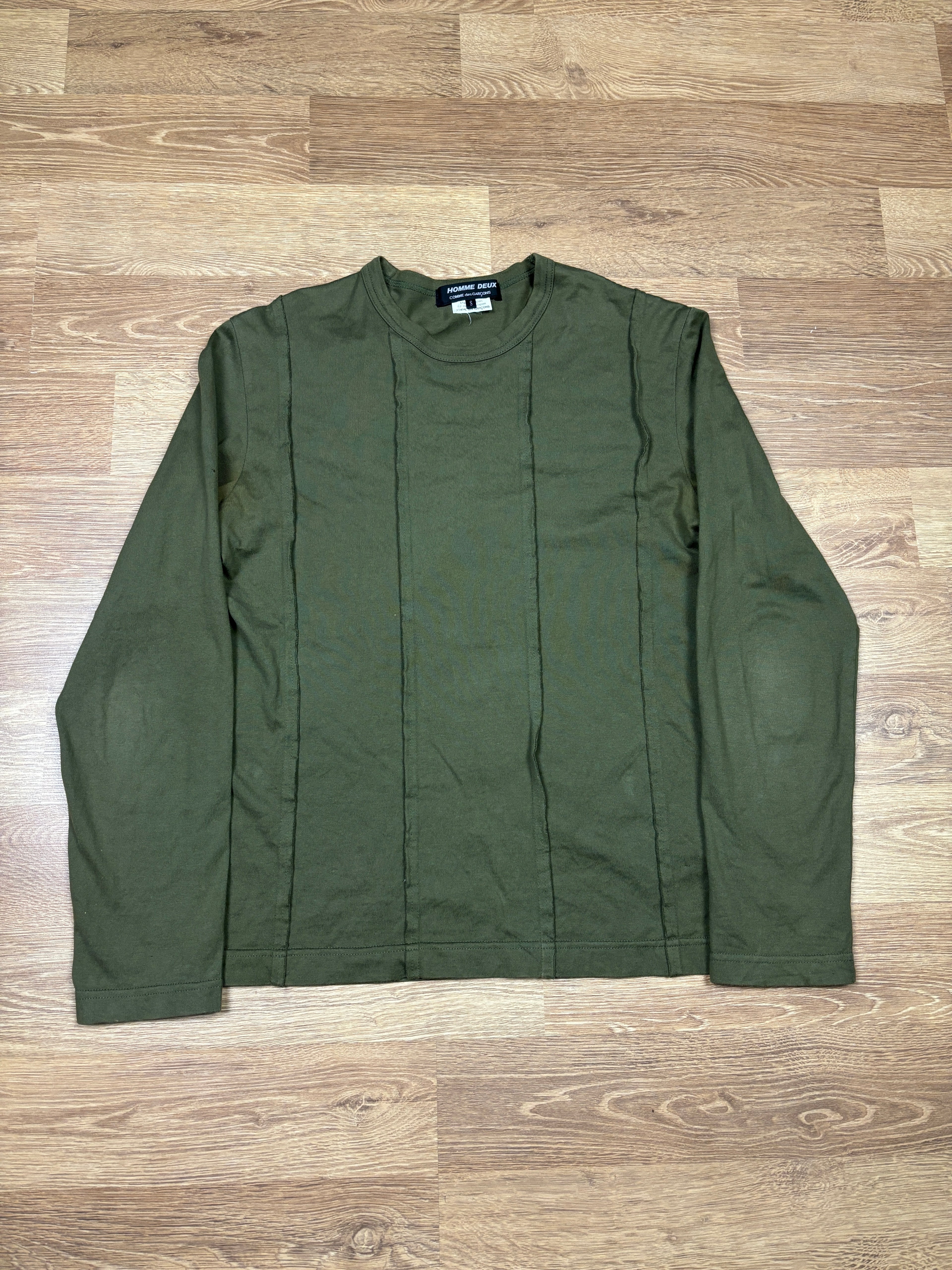 2020 Comme Des Garçons Homme Deux Paneled Longsleeve