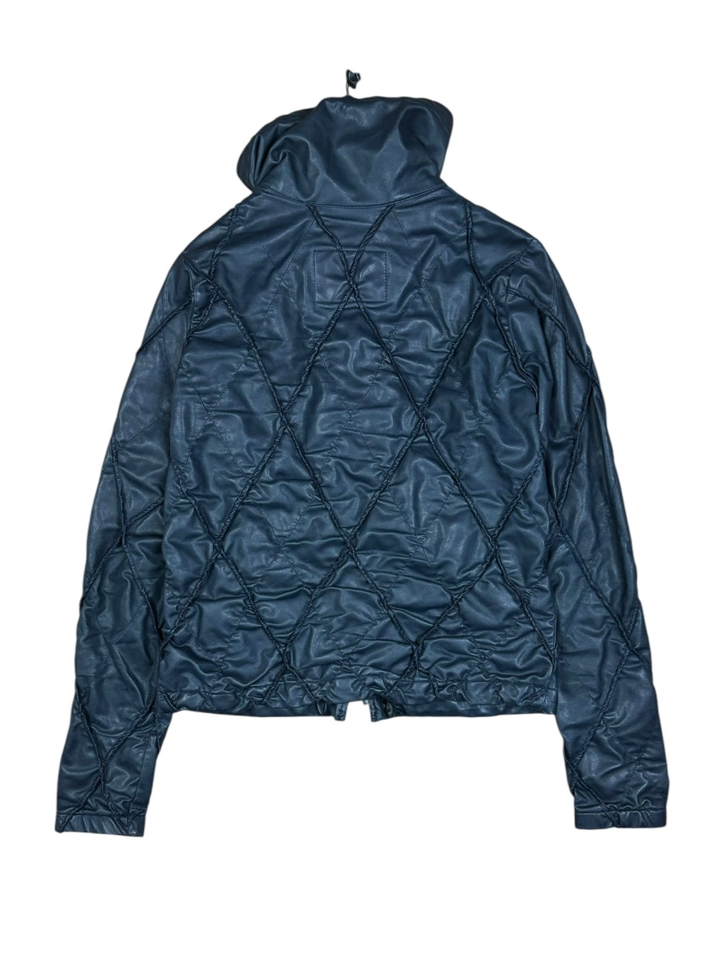 Marithé François Girbaud FW2000 Structured Navy Jacket
