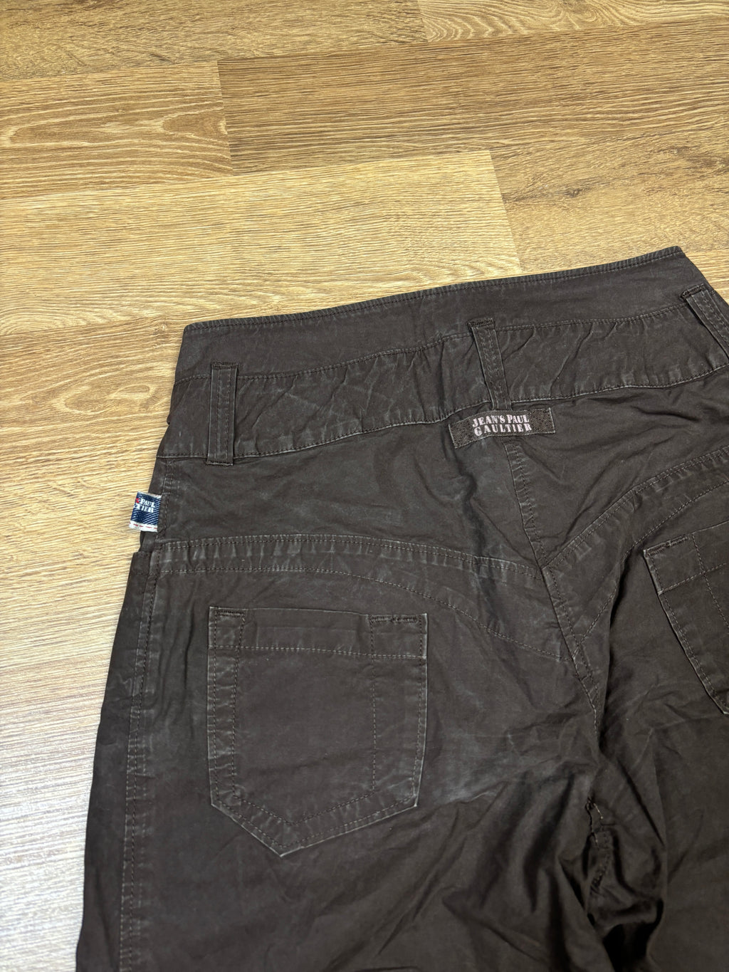Jean Paul Gaultier Wide Leg Cotton Trousers