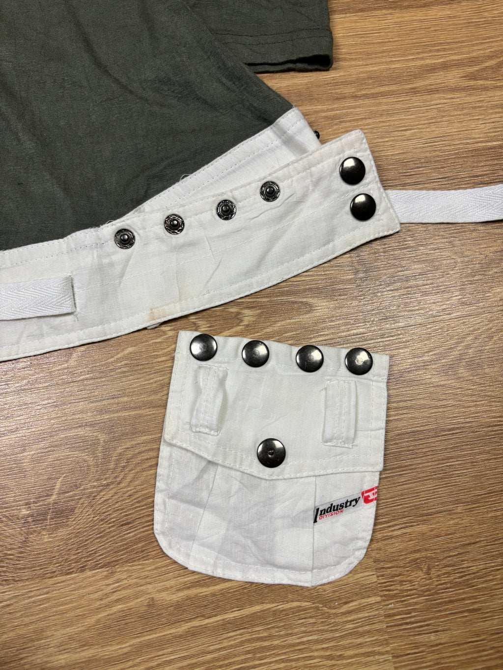 Diesel Khaki Longsleeve with Detachable Pocket