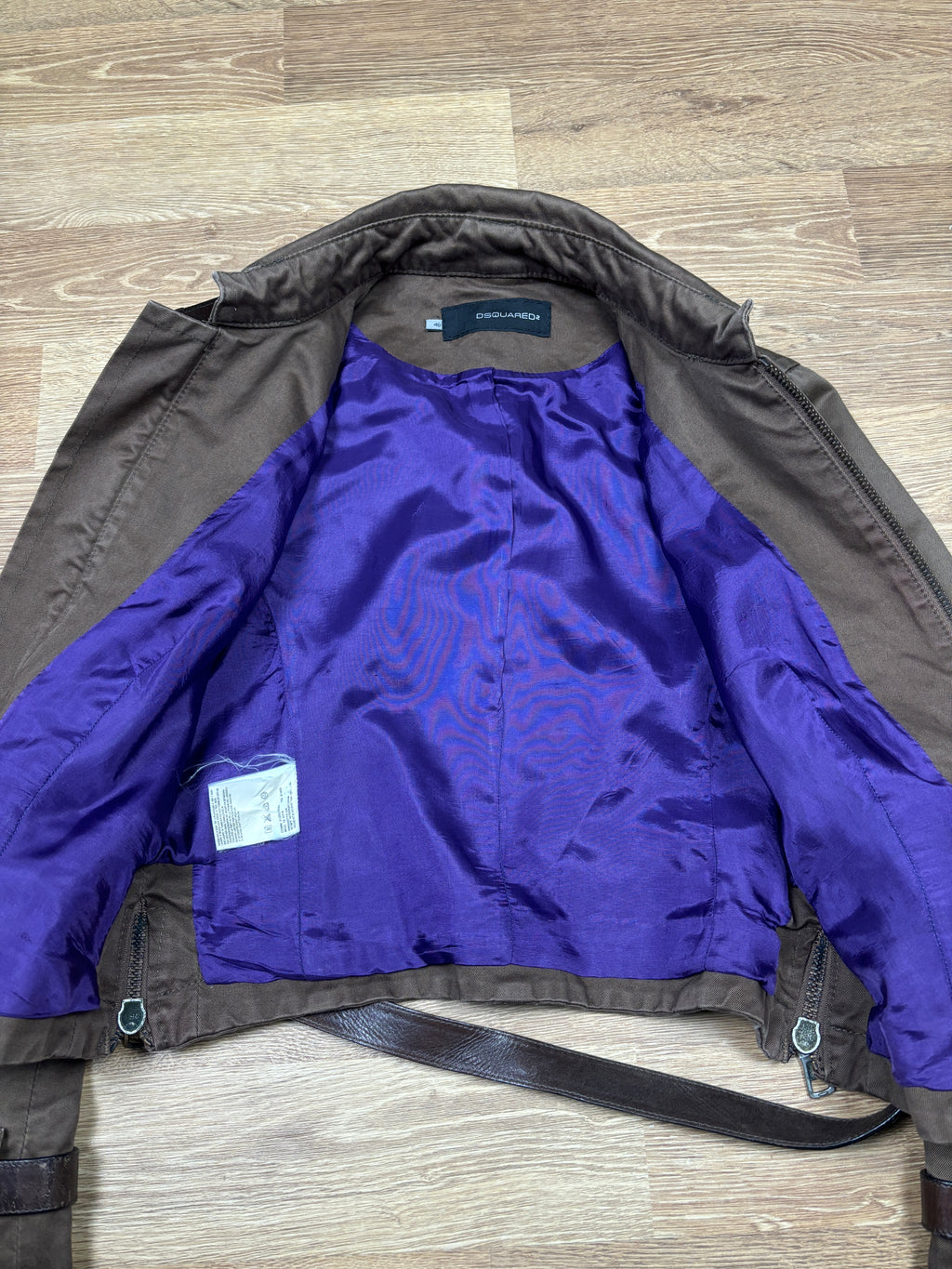 Dsquared2 AW2003 Leather Harness Bondage Jacket