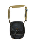 Dolce & Gabbana Leather Canvas Crossbody Bag