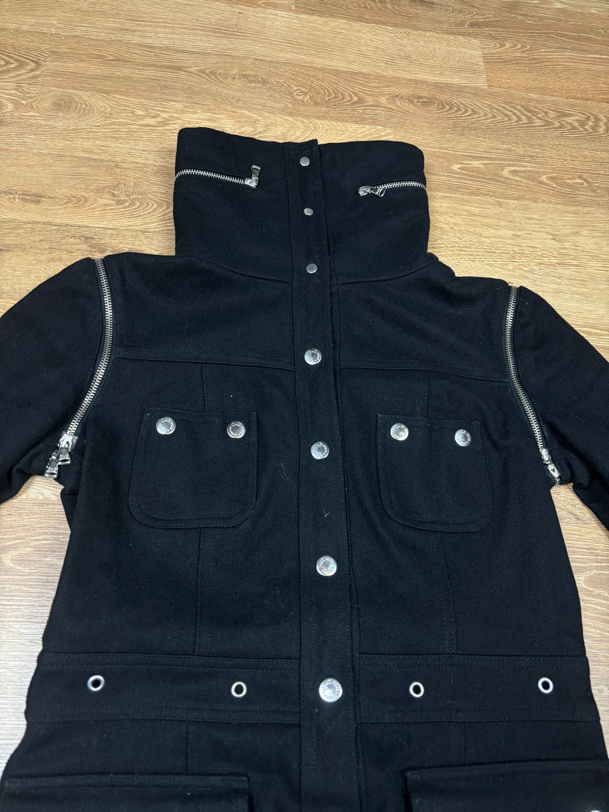 2000s Dolce & Gabbana Wool Utility Coat