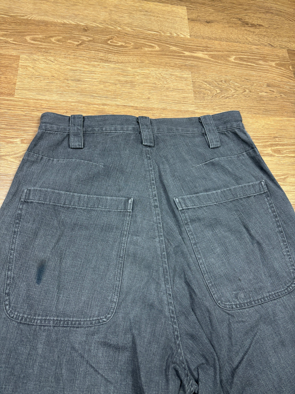 Pantalones de pernera ancha con tinte degradado de Y's de Yohji Yamamoto