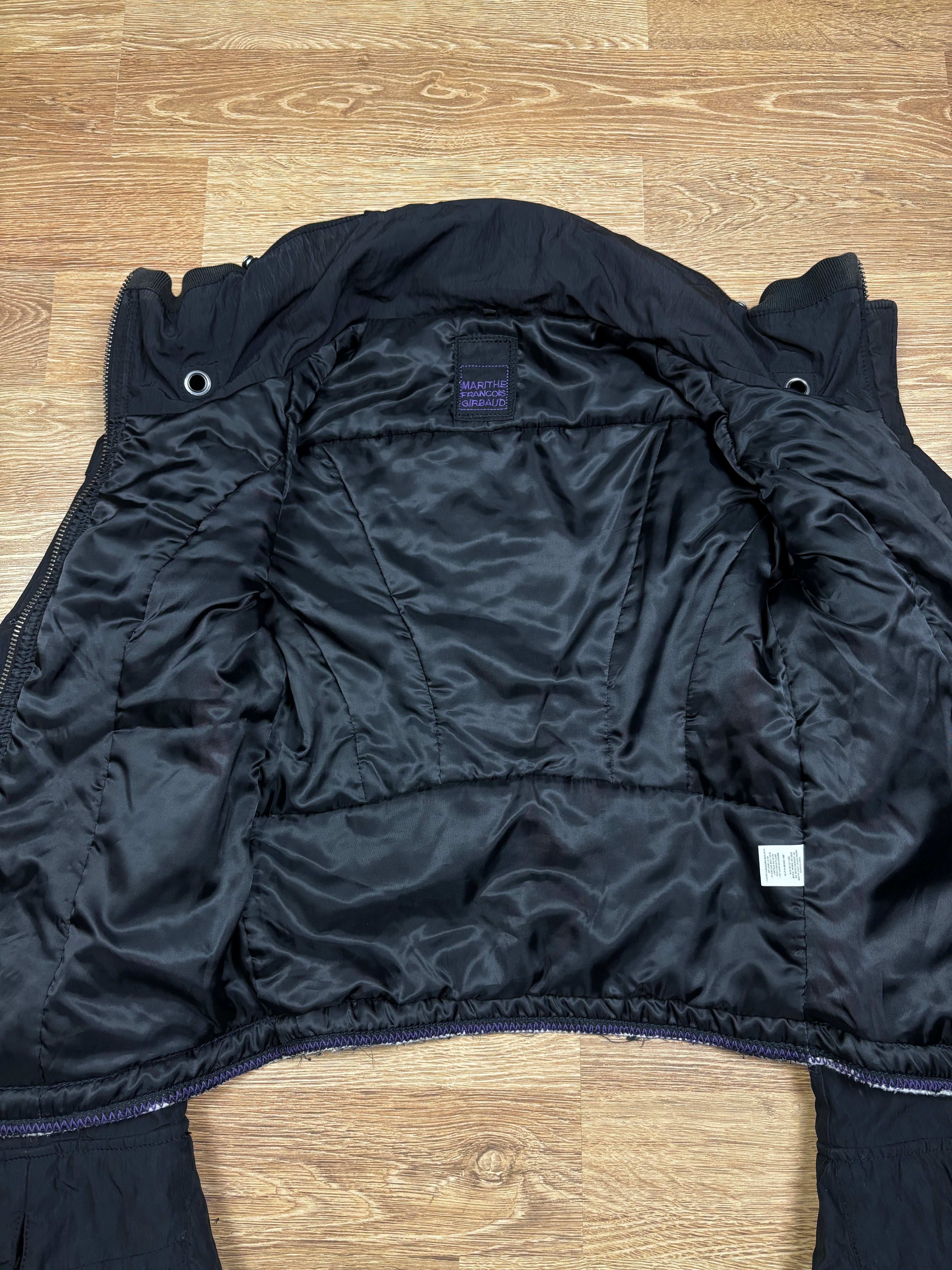 2000s Marithé François Girbaud Padded Bondage Jacket