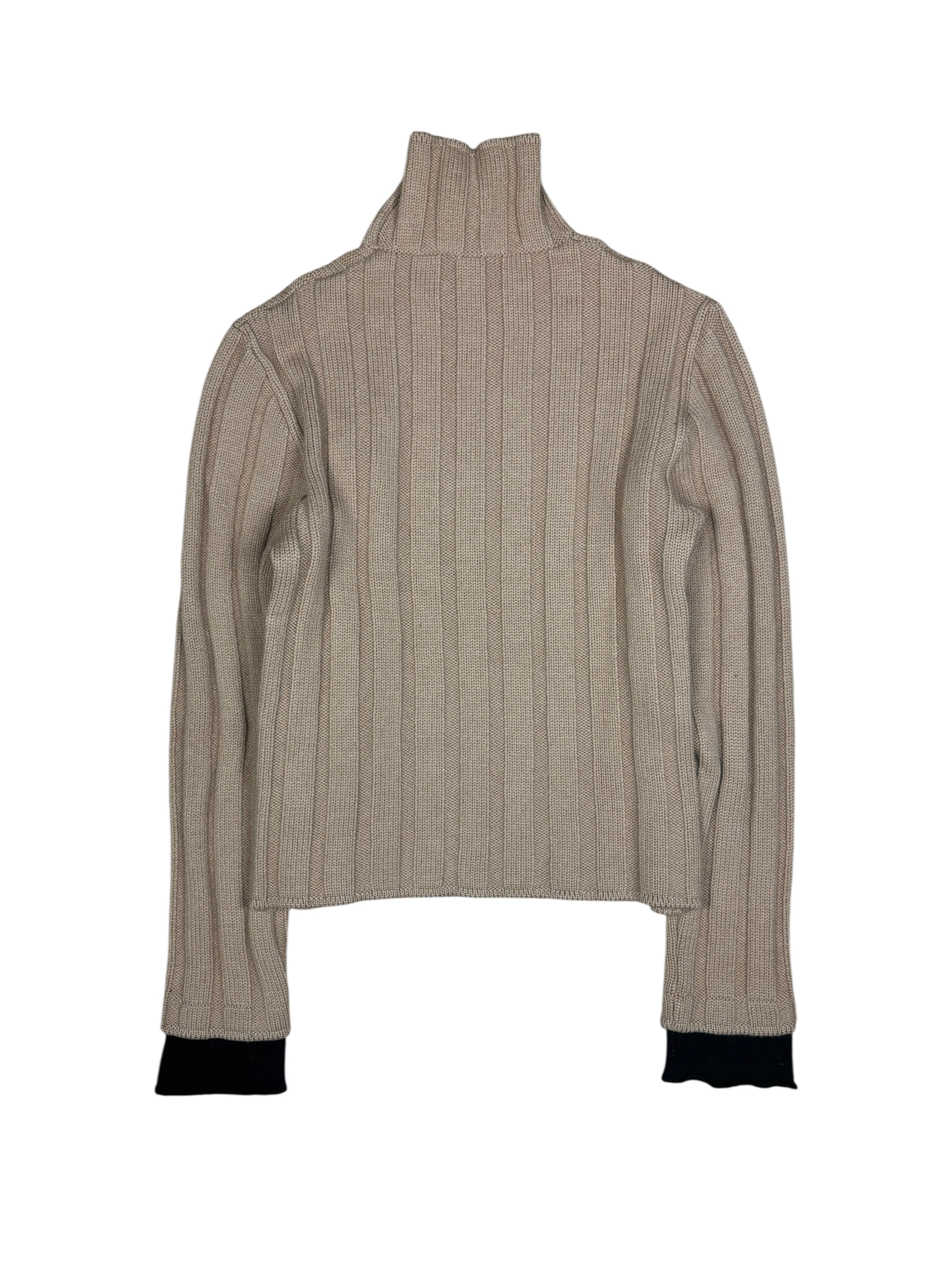 AW2001 Roberto Cavalli Woolen Turtleneck Knit