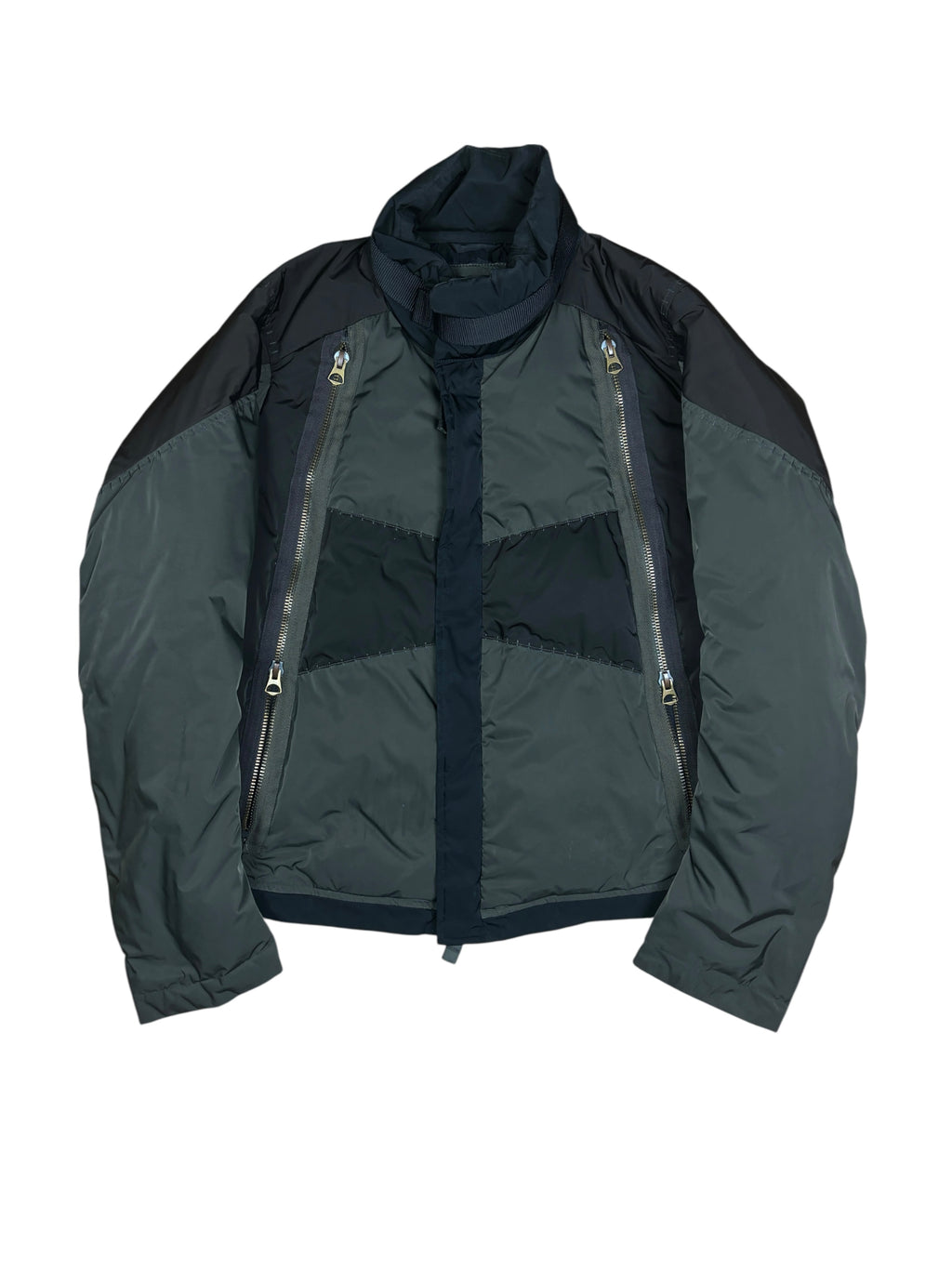 Marithé François Girbaud FW2007 Runway Panelled Down Jacket