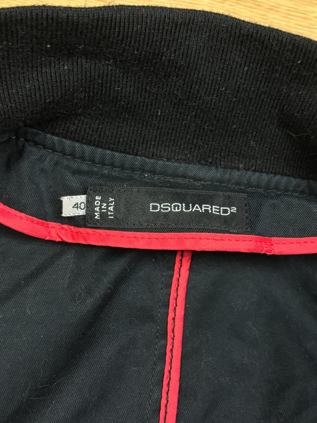 Chaqueta bomber utilitaria de malla táctica Dsquared2 de los 2000