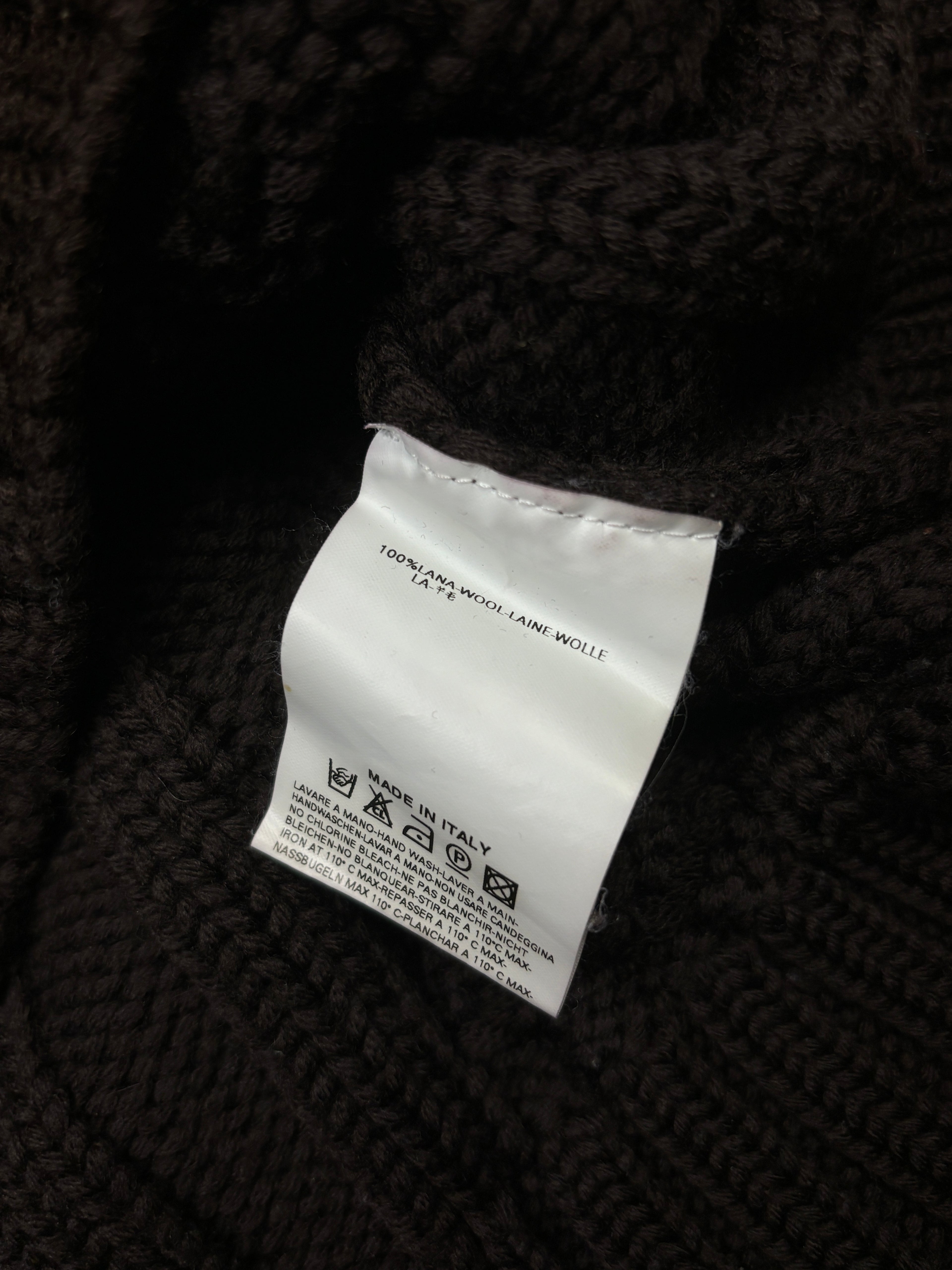 AW2004 Dsquared2 Runway Wool Knit Sweater