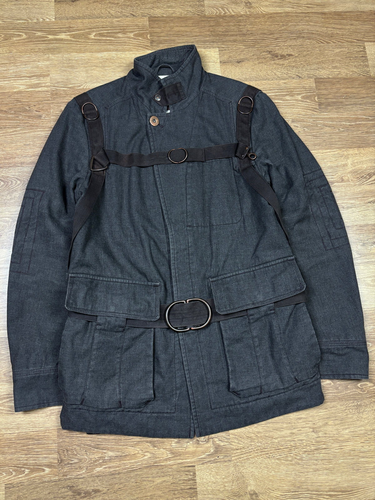 2000s Marithé François Girbaud Bondage Utility Jacket