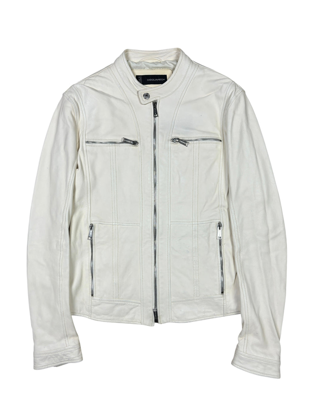 Dsquared2 SS2013 Runway Leather Biker Jacket