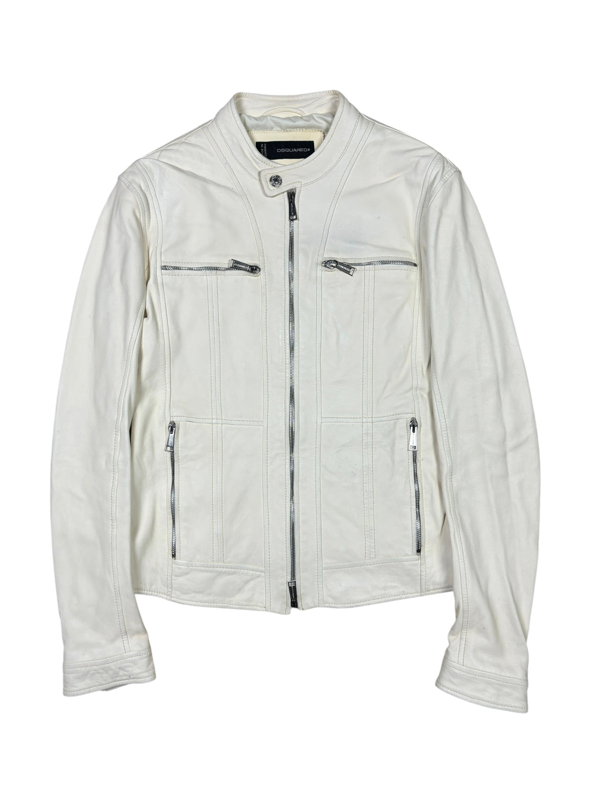 Dsquared2 SS2013 Runway Leather Biker Jacket