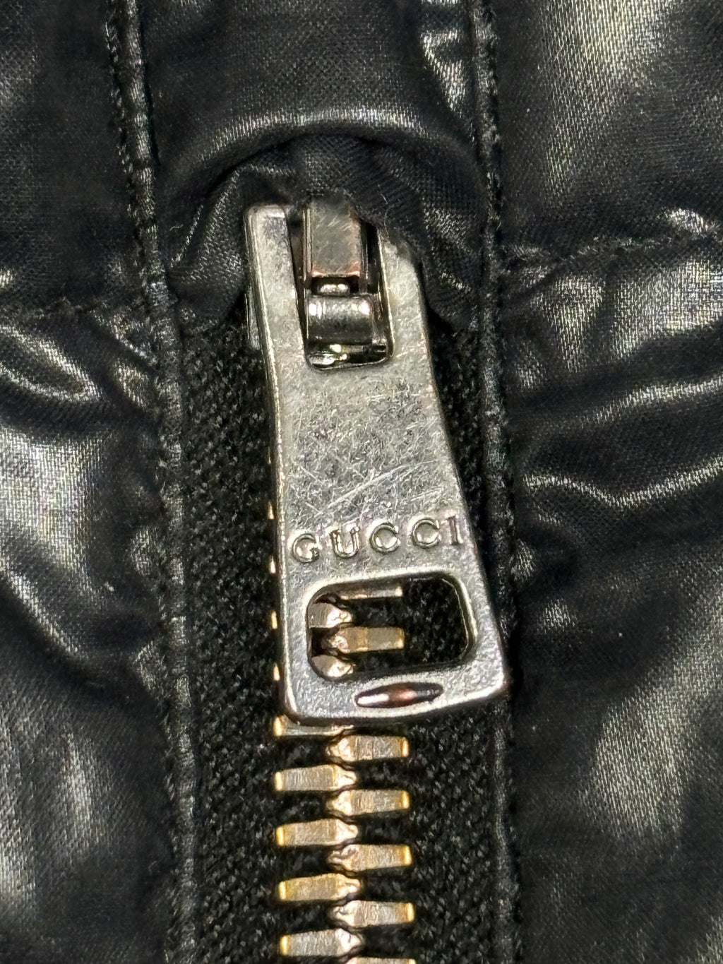 Gucci GG Monogram Lined Puffer Jacket
