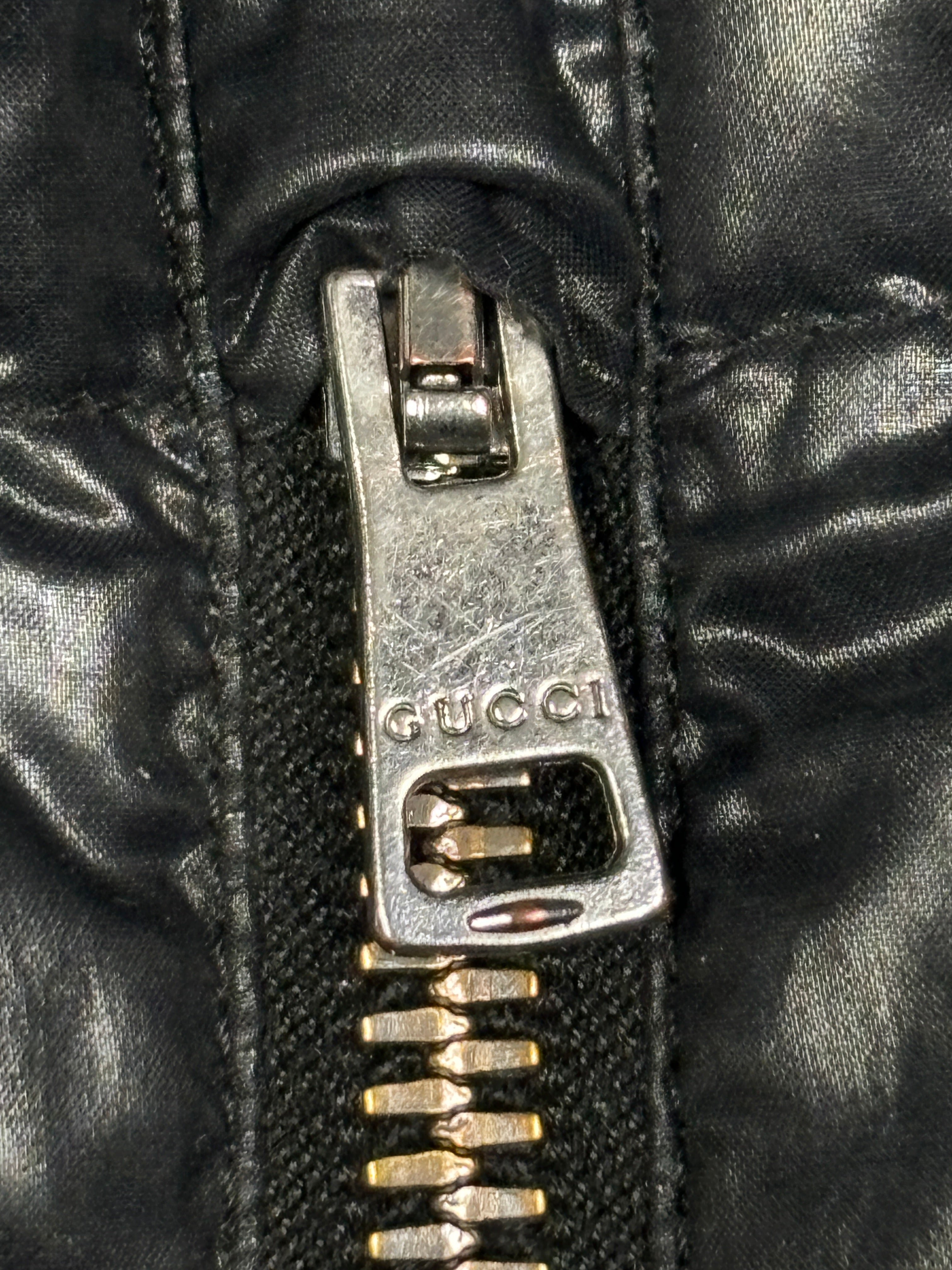 Gucci GG Monogram Lined Puffer Jacket