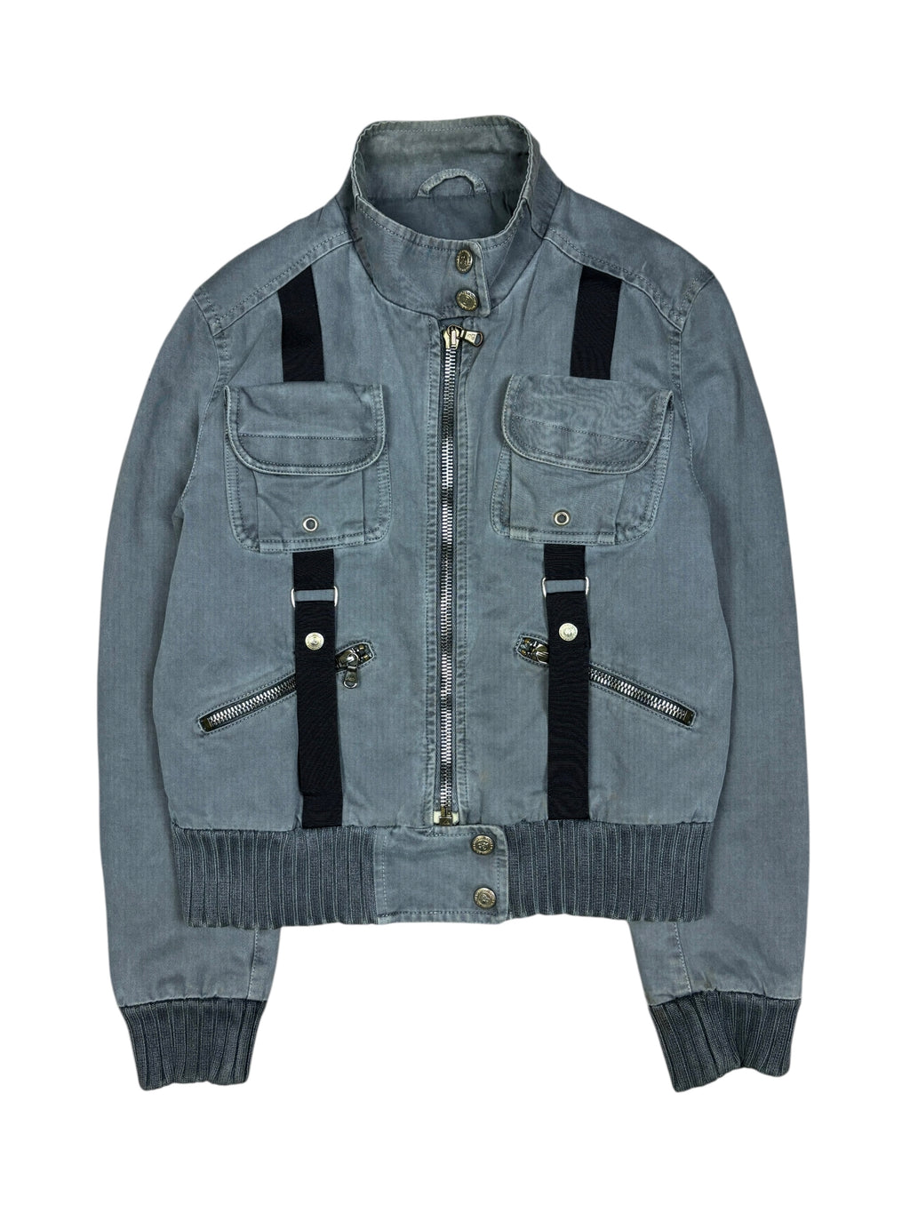 2000s Dolce & Gabbana Bondage Utility Jacket