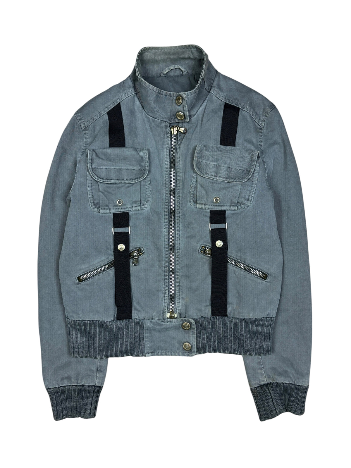 2000s Dolce & Gabbana Bondage Utility Jacket