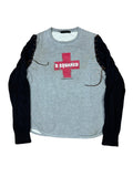 Dsquared2 AW2002 Runway Pharmaceutical Hybrid Knit Sweater