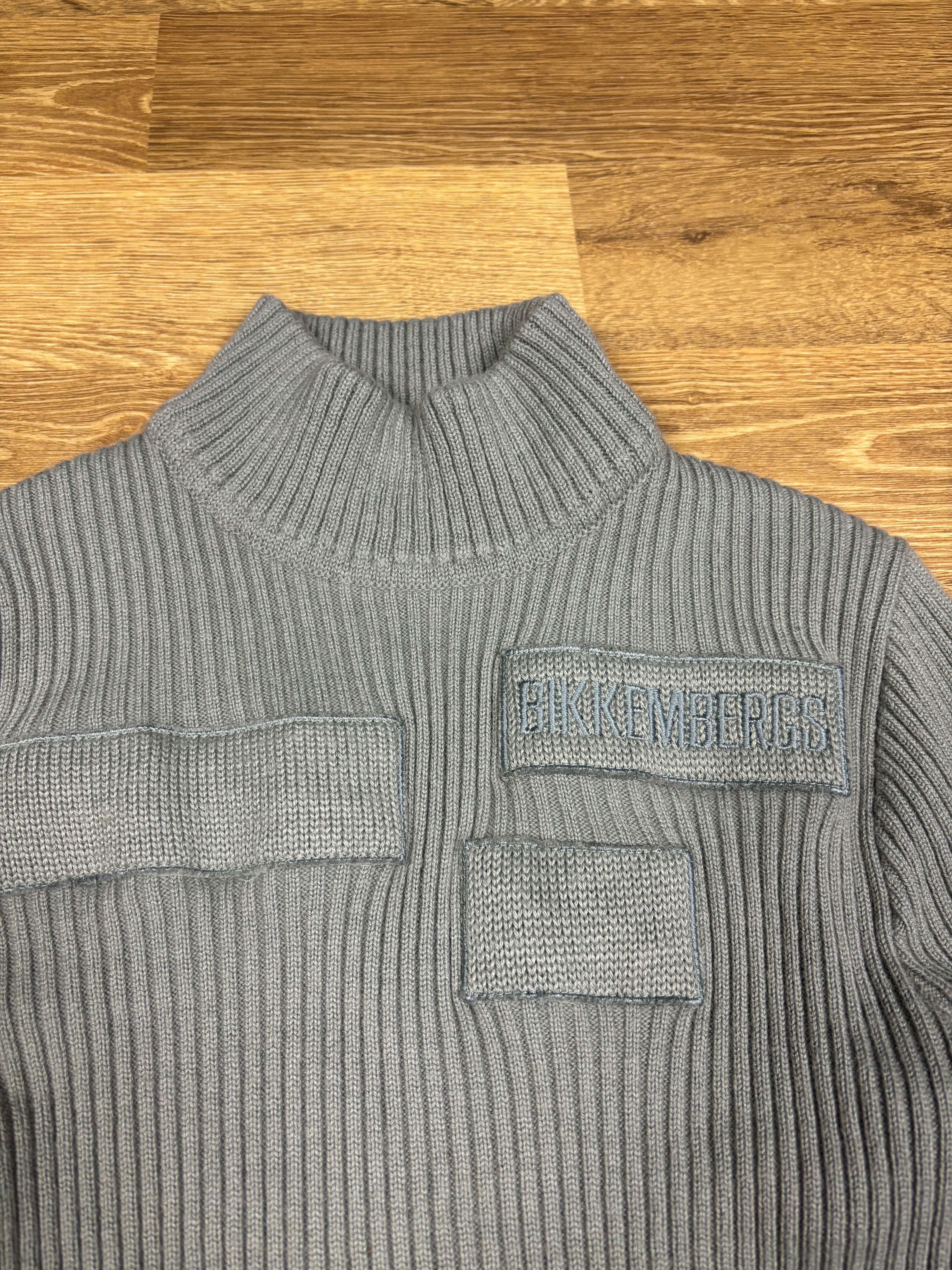2000s Dirk Bikkembergs Ribbed Turtleneck Knit
