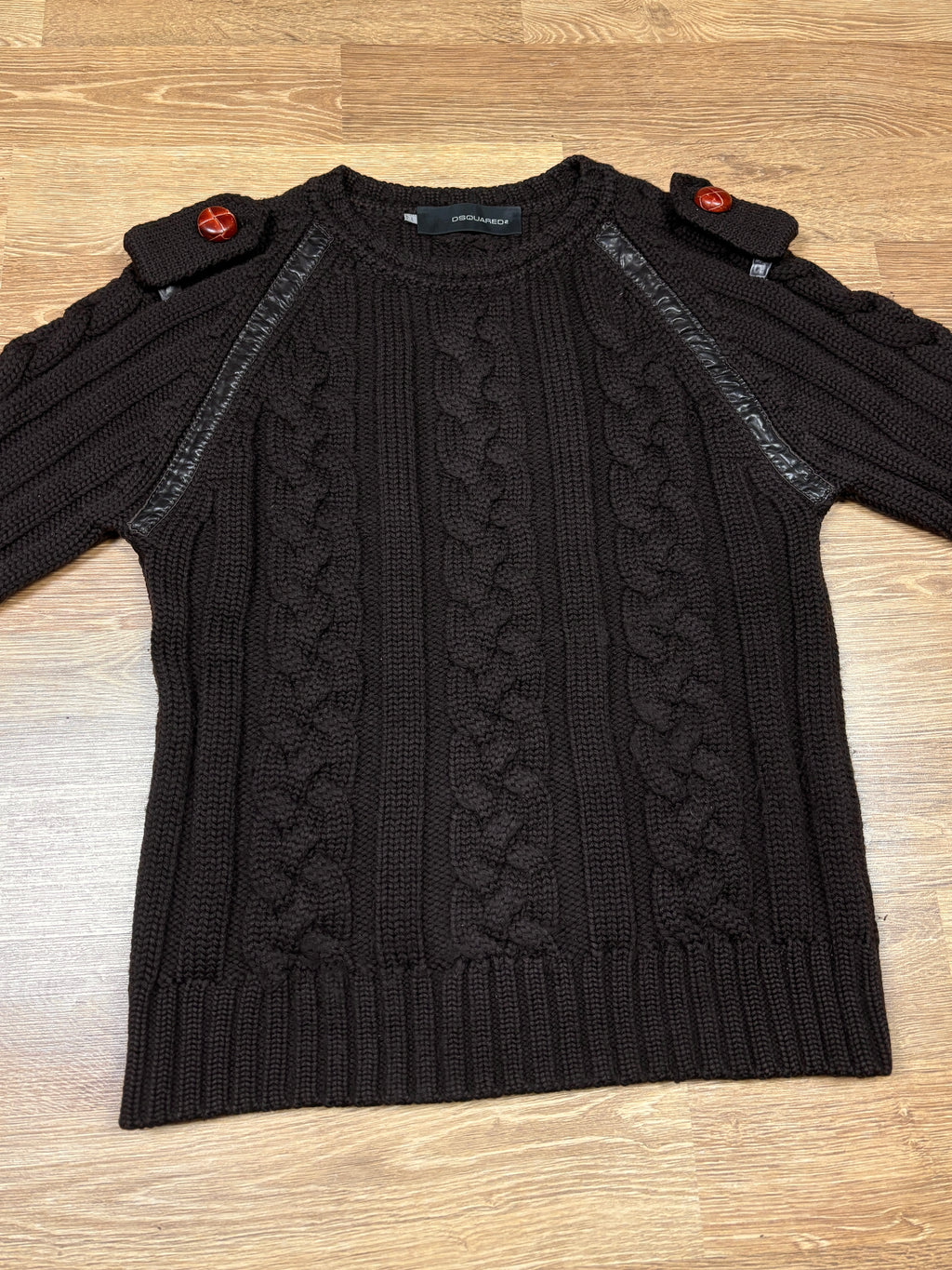 AW2004 Dsquared2 Runway Wool Knit Sweater