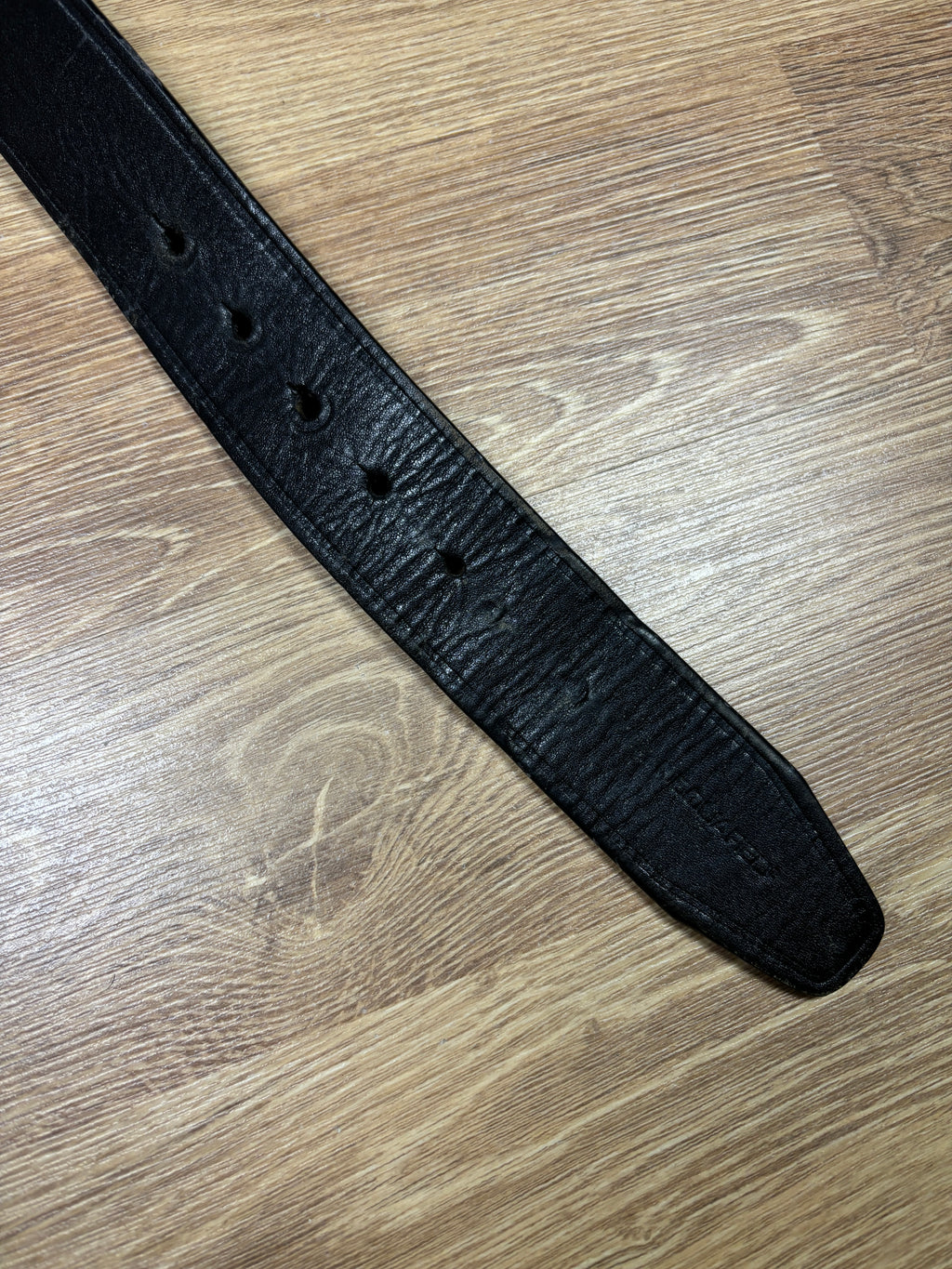 Dsquared2 “Lord²” Logo Leather Belt