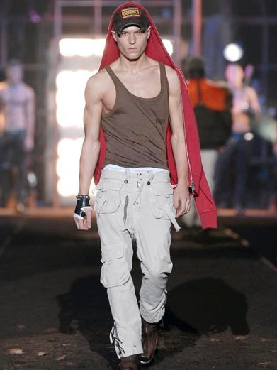 Dsquared2 AW2007 Runway Multi-Pocket Utility Pants