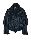 2000s Marithé + François Girbaud Lamb Leather Bondage Jacket