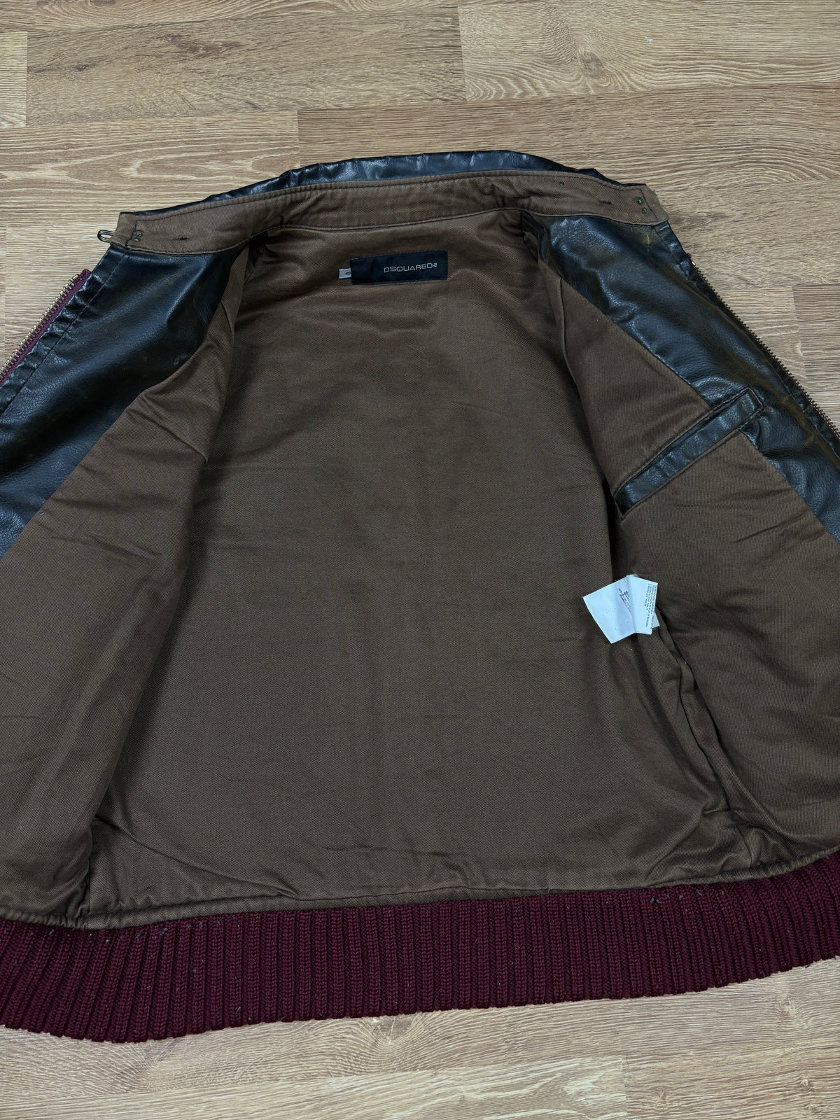 Dsquared2 AW2003 Runway Multi-Zip Bomber Jacket