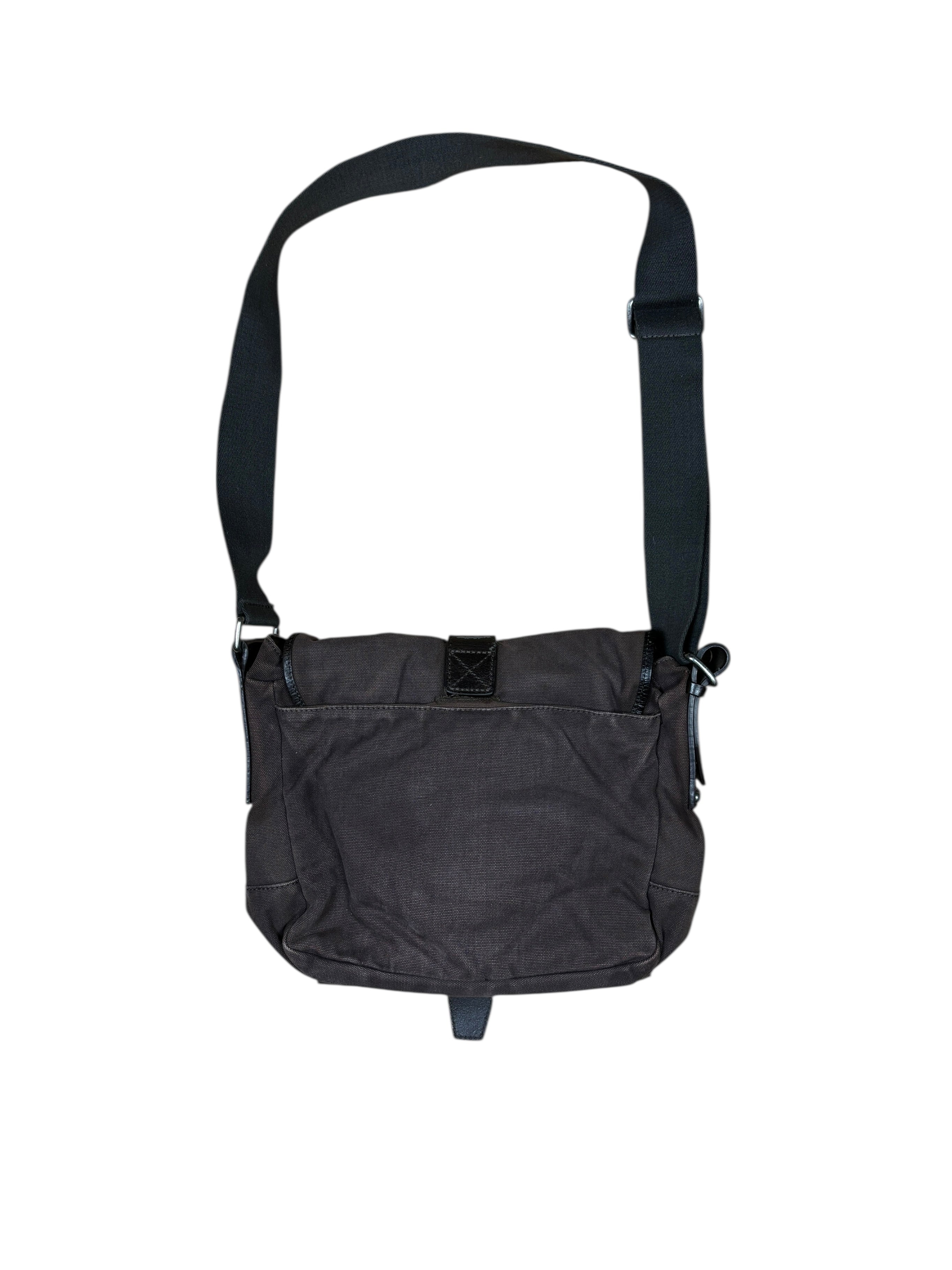 Dolce & Gabbana Brown Canvas Messenger Bag